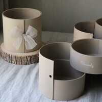 【067】 円柱2段式 スライド フラワーボックスのサムネイル