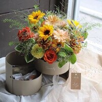 【067】 円柱2段式 スライド フラワーボックスのサムネイル